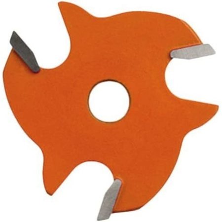 CMT 3-Wing Slot Cutter with 1/8-Inch Cutting Length and 5/16-Inch Bore 822.332.11